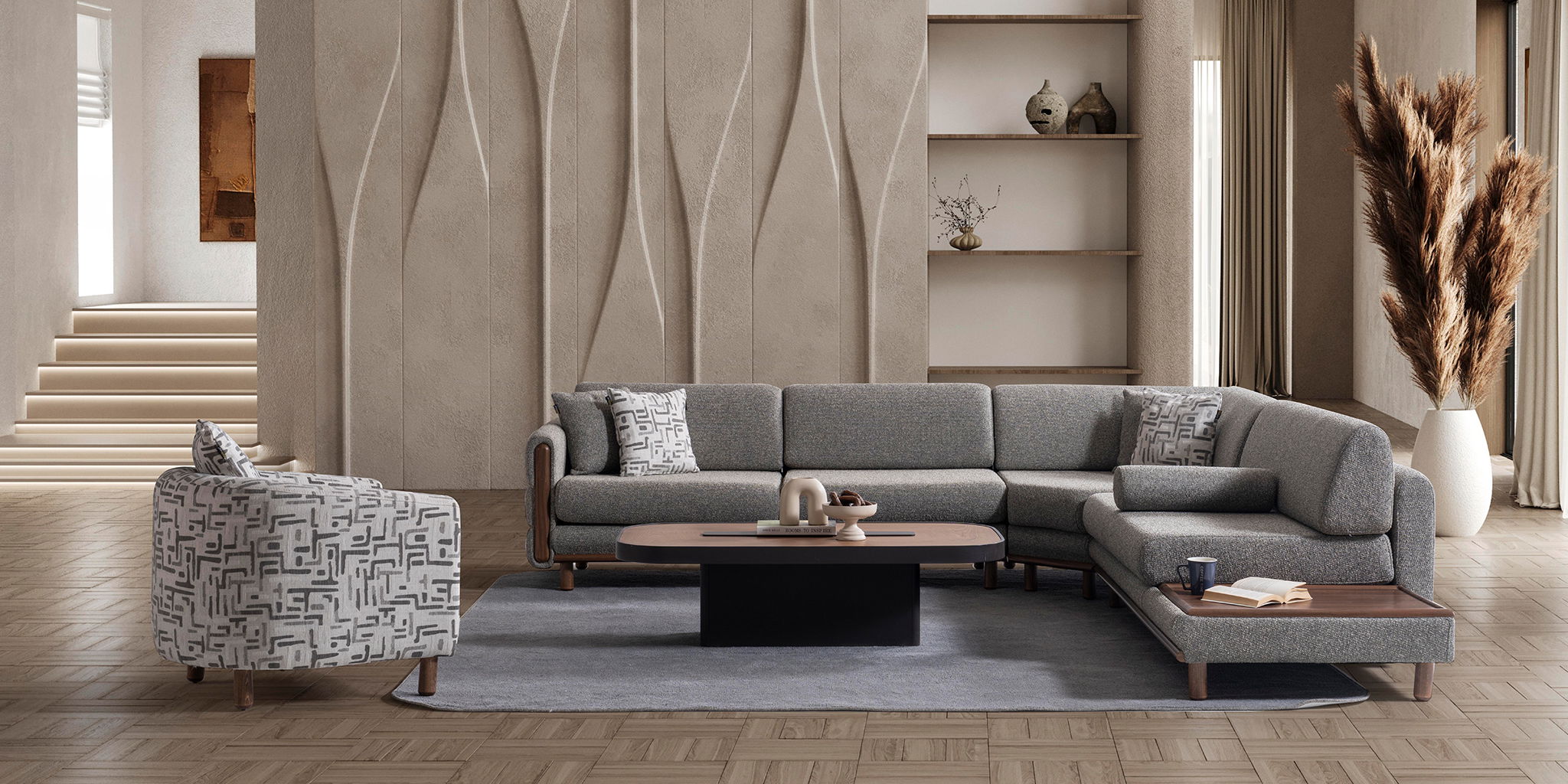 Elegant Köşe Koltuk Takımı