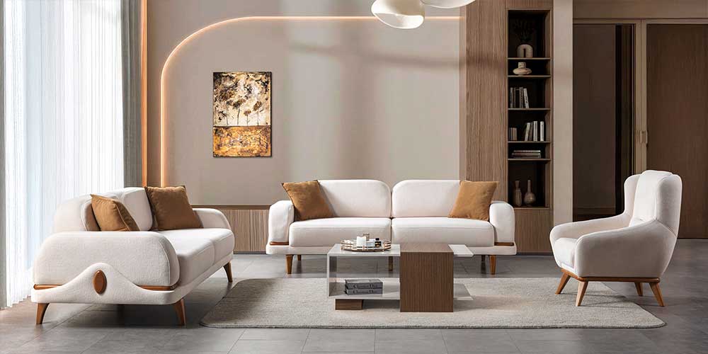 Milas Koltuk Takımı Ceviz