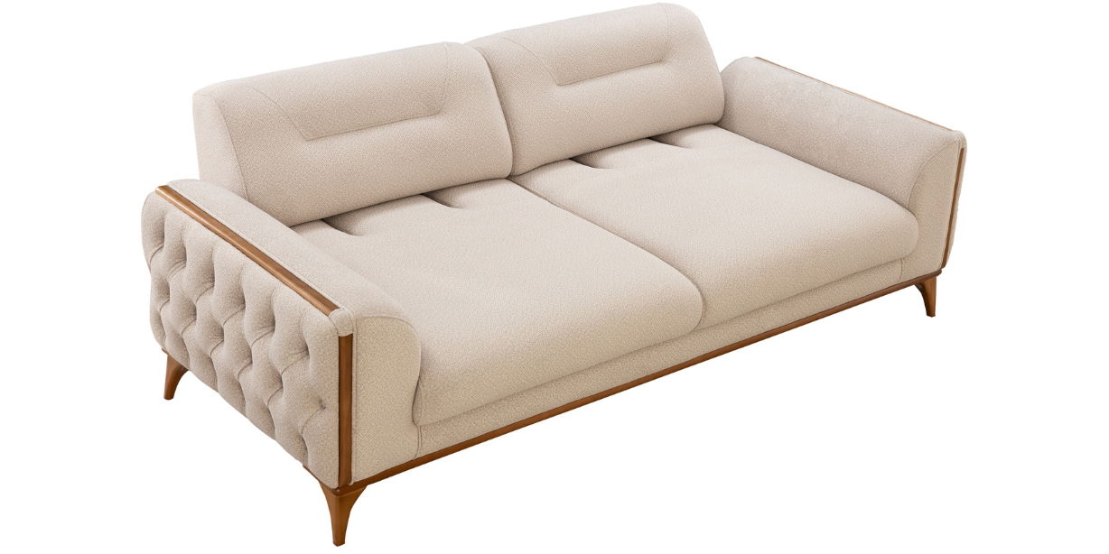 Monza Koltuk Takımı Ahşap Klapalı