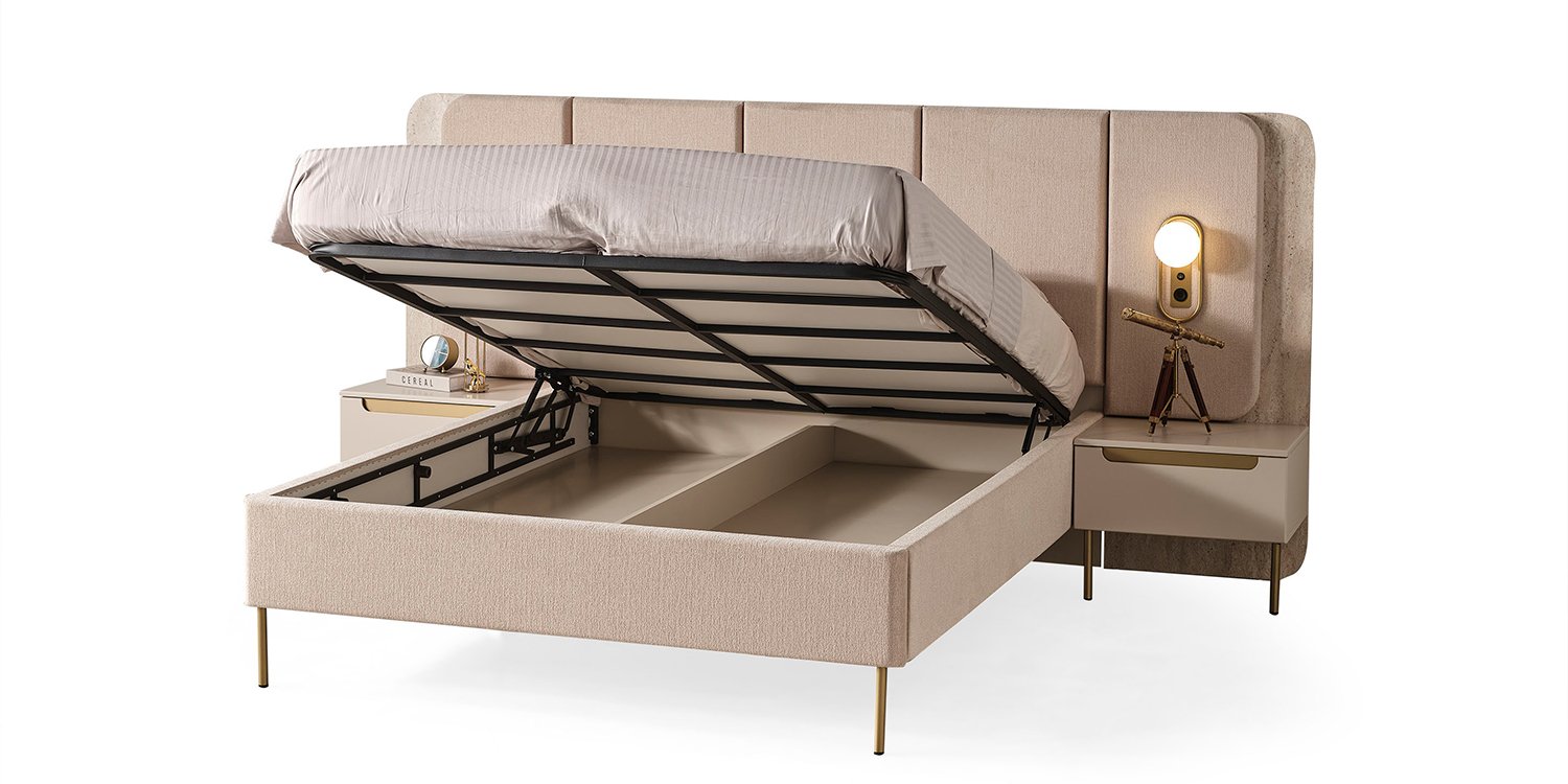 Zara Yatak Odası Takımı Gold