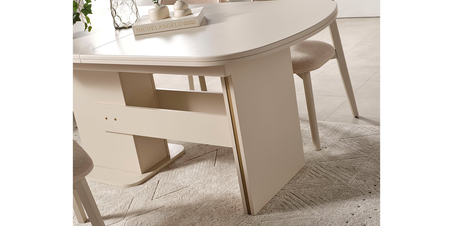 Zara Yemek Odası Takımı Gold