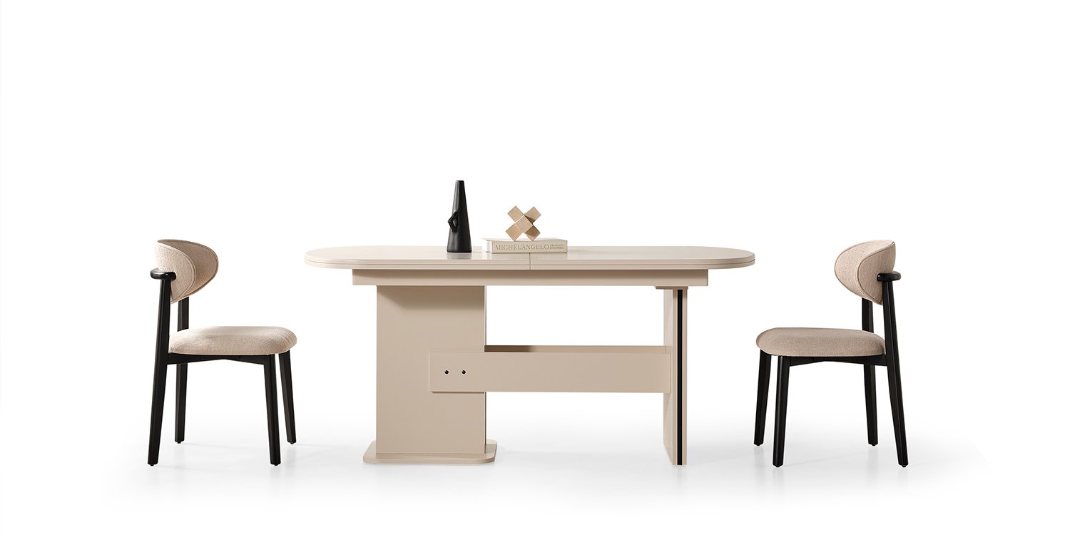 Zara Yemek Odası Takımı Siyah