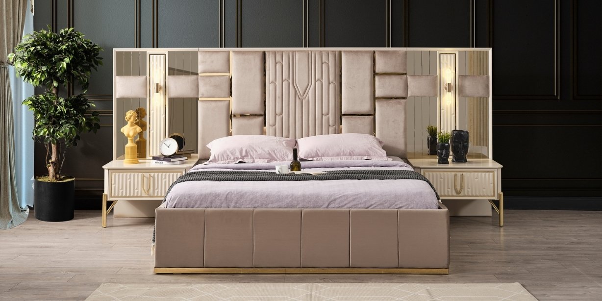 Bahar Yatak Odası Takımı Vizon