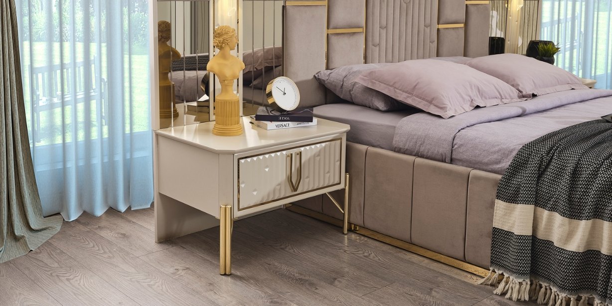 Bahar Yatak Odası Takımı Vizon