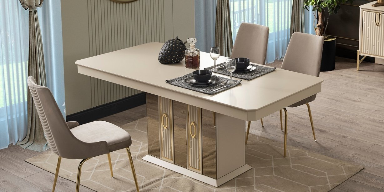 Bahar Yemek Odası Takımı Vizon