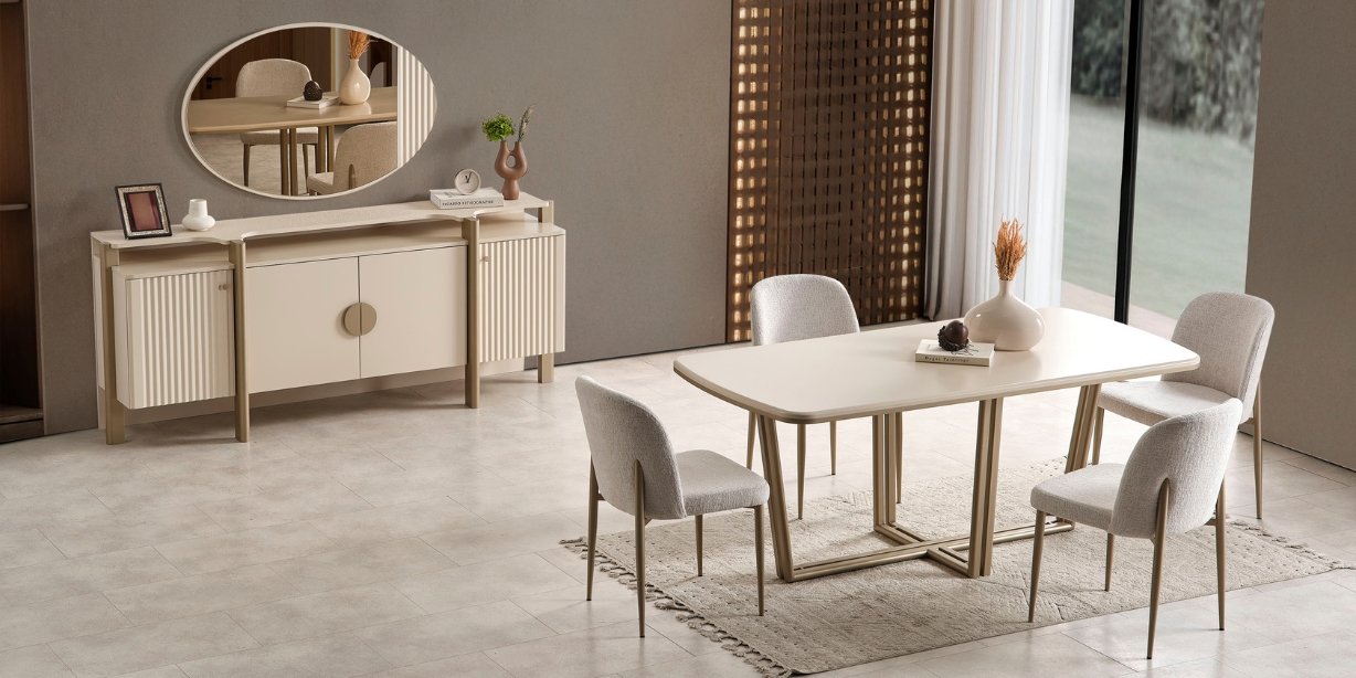 Zirve Yemek Odası Takımı Antik