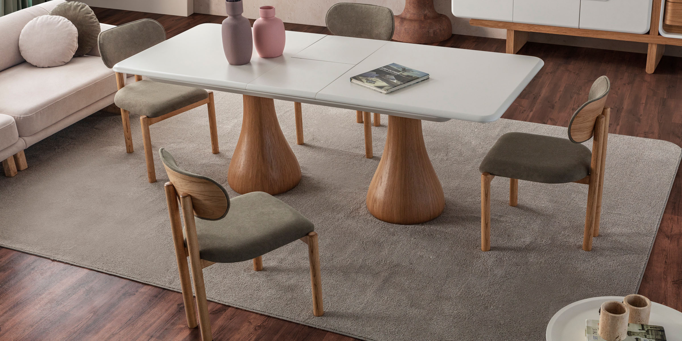 Moon Yemek Odası Takımı