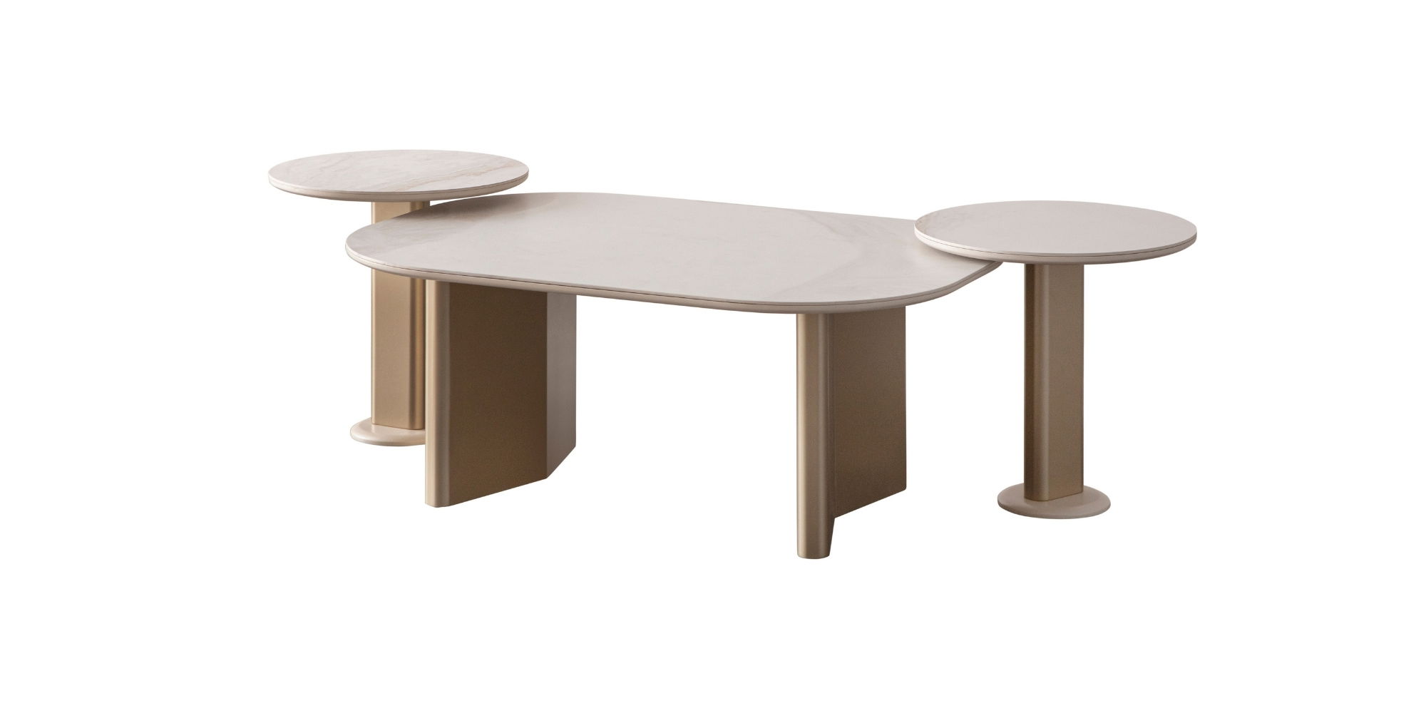 Lusso Yemek Odası Takımı Mermer