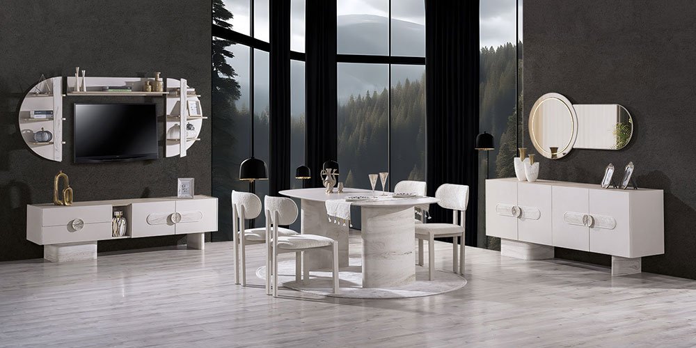 Moon Yemek Odası Takımı