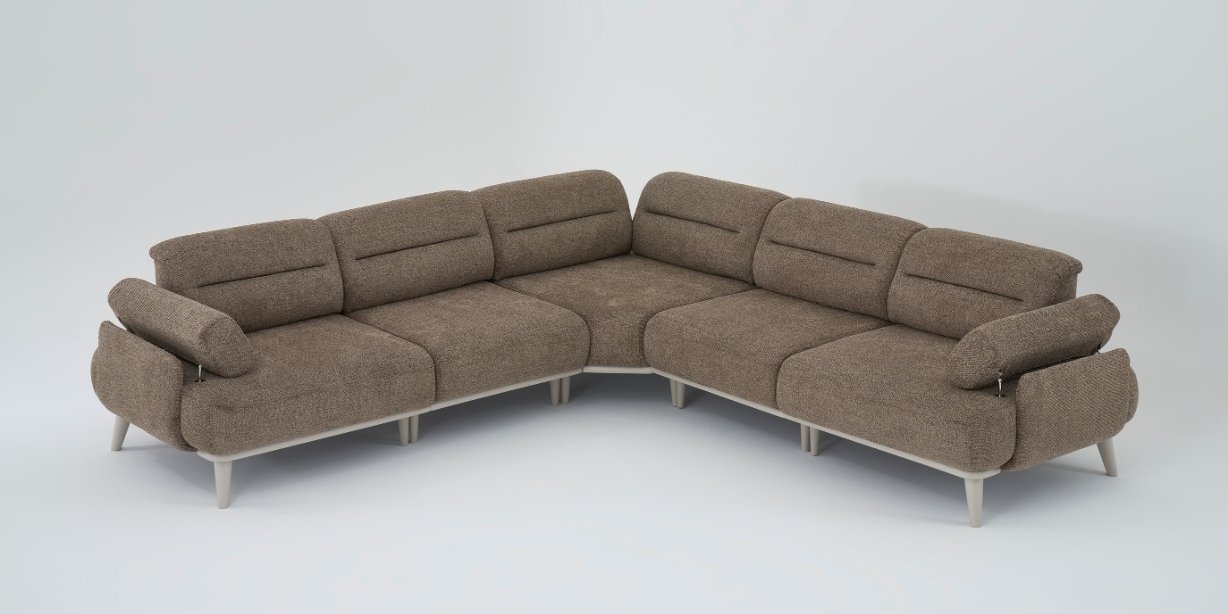 Madrid Köşe Koltuk Takımı Kol Mekanizmalı