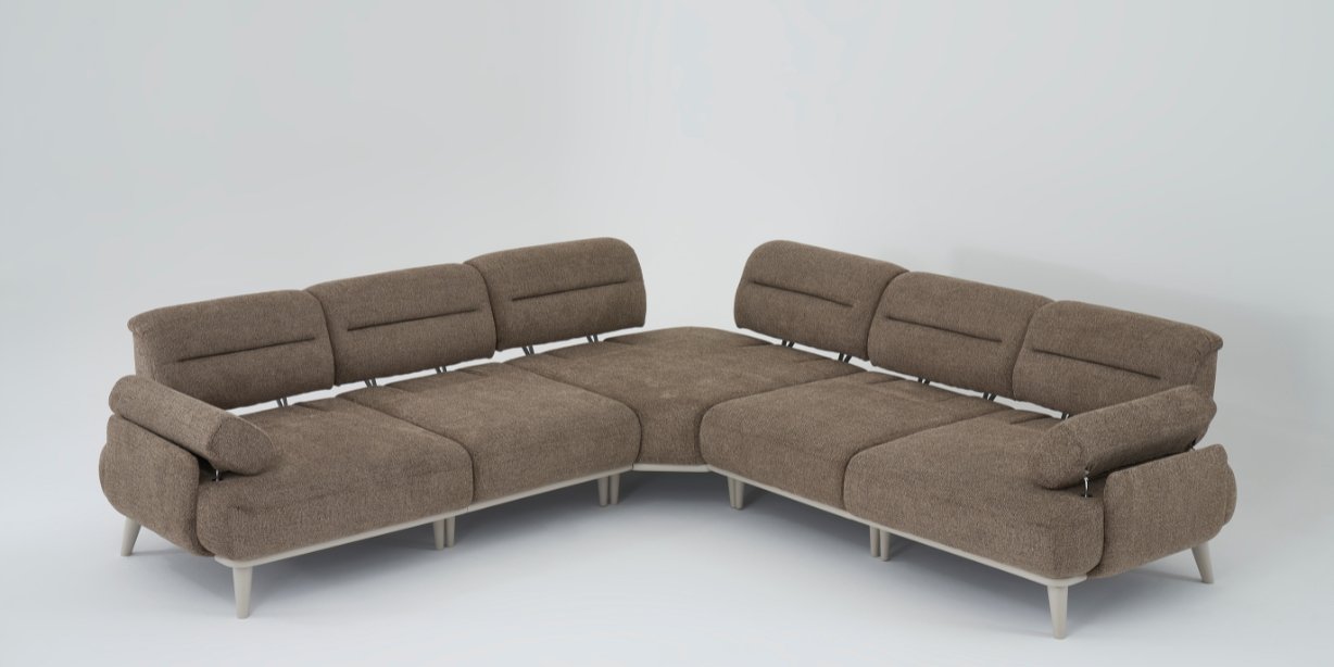 Madrid Köşe Koltuk Takımı Kol Mekanizmalı