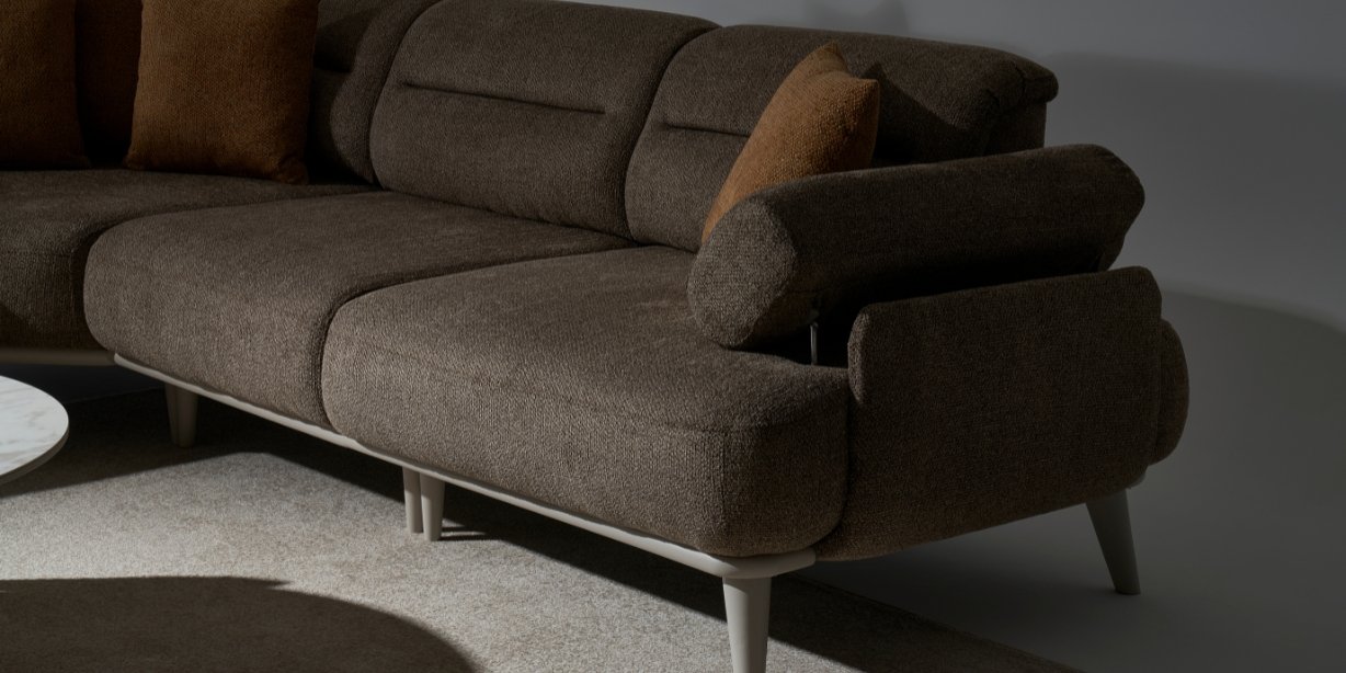 Madrid Köşe Koltuk Takımı Kol Mekanizmalı