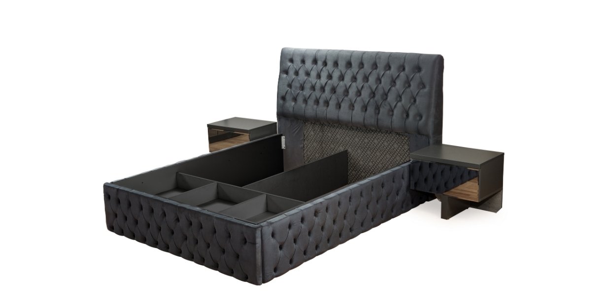 Asel Antrasit Yatak Odası Takımı