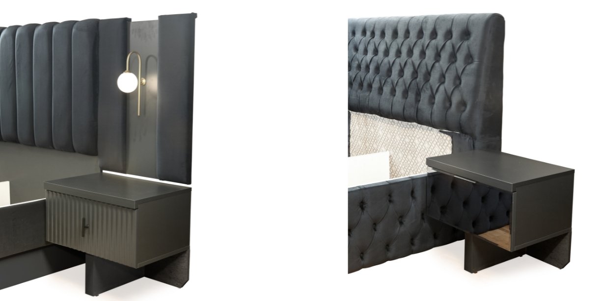 Asel Antrasit Yatak Odası Takımı