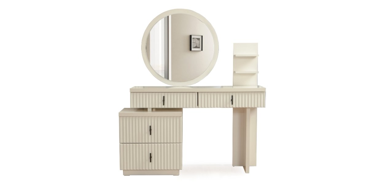 Asel Yatak Odası Takımı Siyah Detaylı