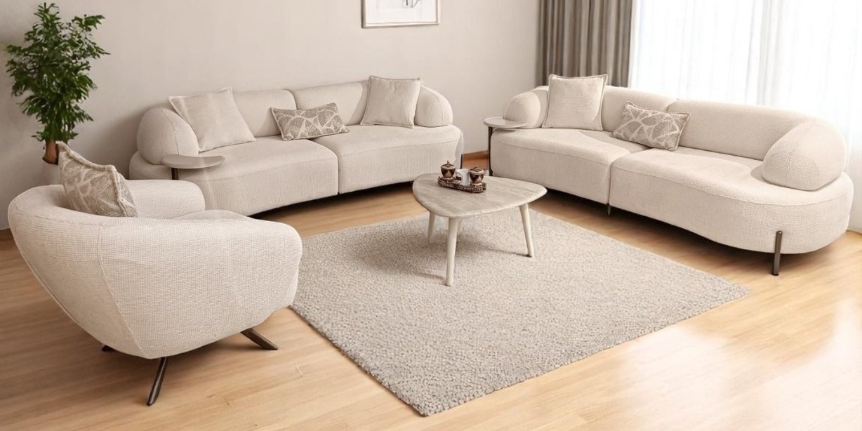 Lotus Kol Sehpalı Koltuk Takımı