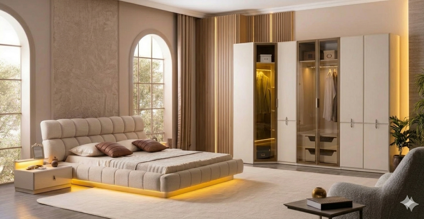 Viral Yatak Odası Takımı Teşhirden