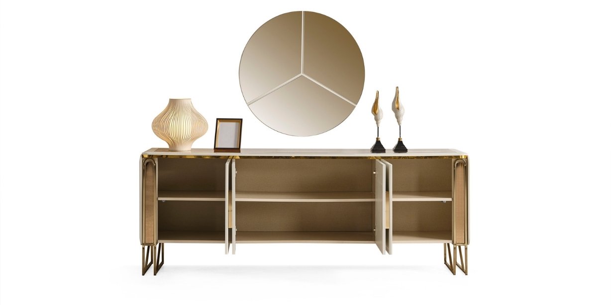 Solo Yemek Odası Takımı Ekru