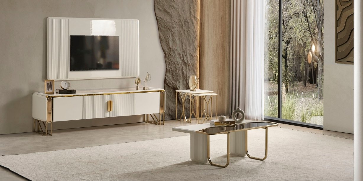 Solo Yemek Odası Takımı Ekru