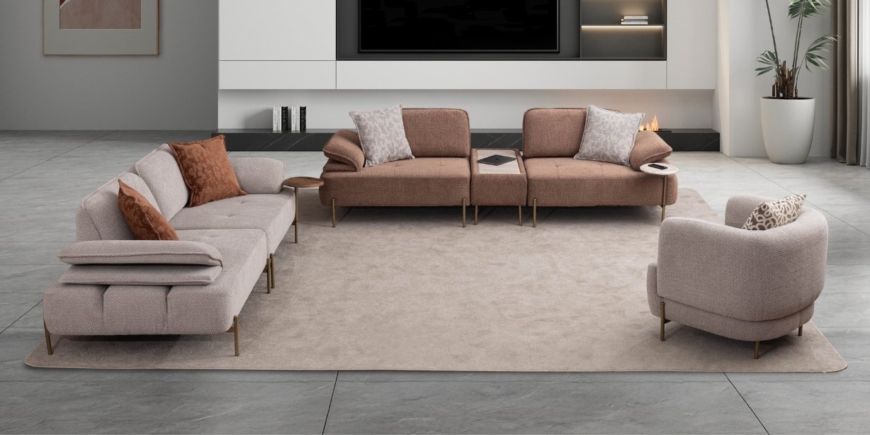 Modern Reina Koltuk Takımı Teşhirden