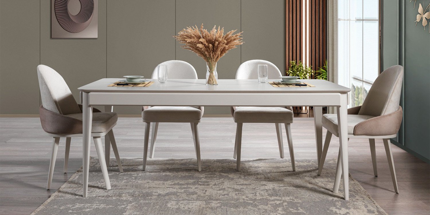 Vegas Yemek Odası Takımı Teşhirden