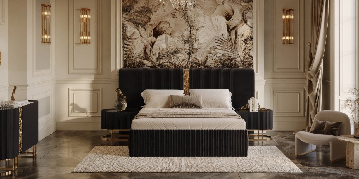 Lyon Black Yatak Odası Takımı