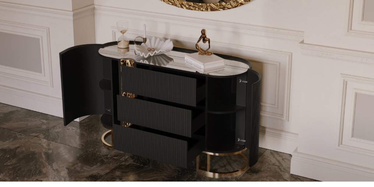 Lyon Black Yatak Odası Takımı