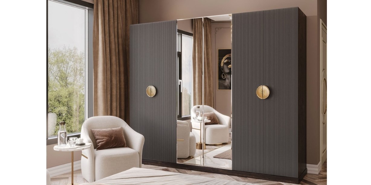 Madrid Antrasit Yatak Odası Takımı