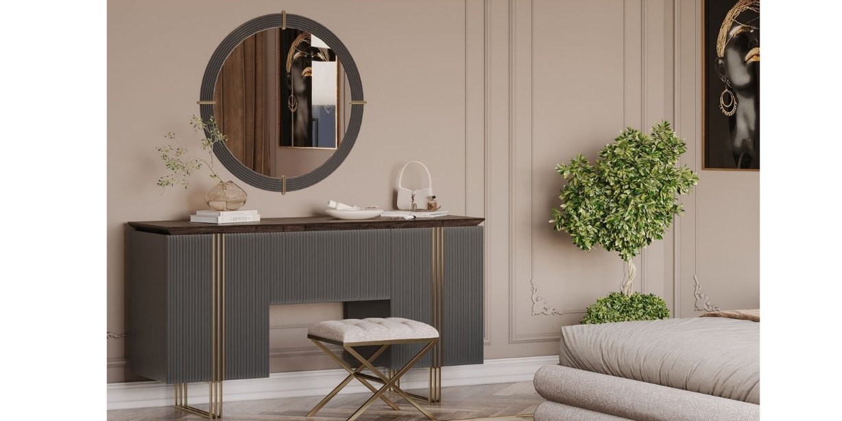 Madrid Antrasit Yatak Odası Takımı