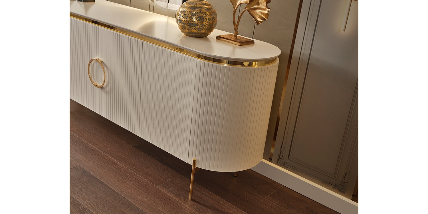 Tesla Yemek Odası Takımı Luxury