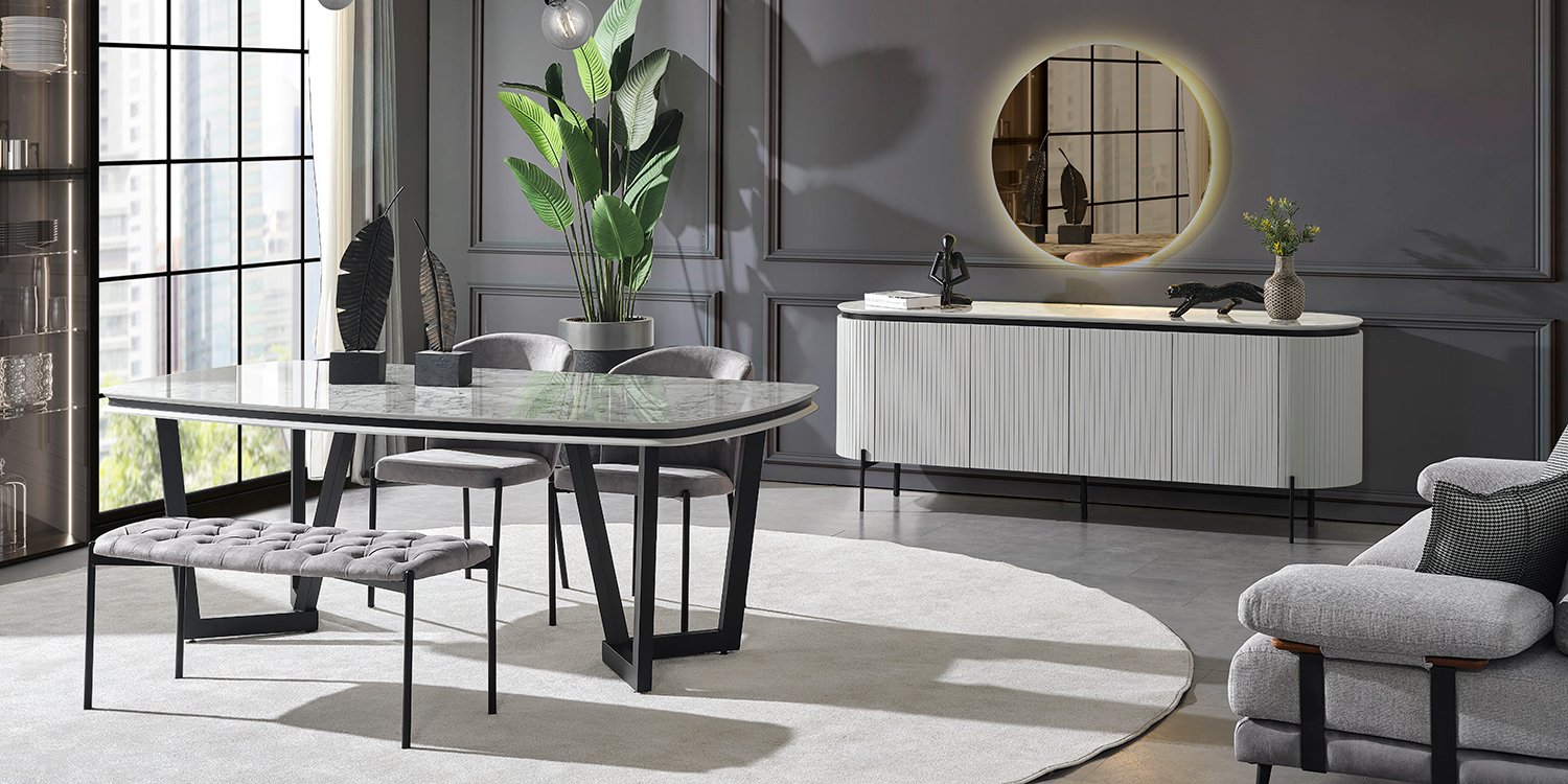 Tesla Plus Yemek Odası Takımı