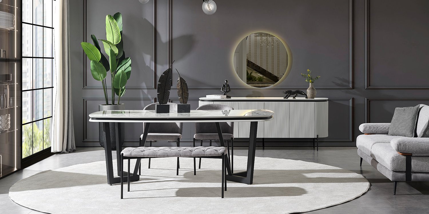 Tesla Plus Yemek Odası Takımı