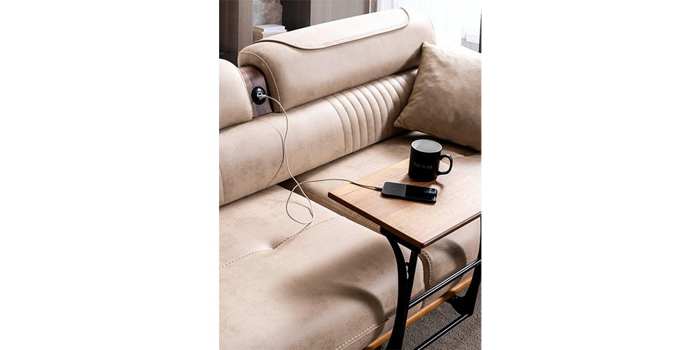 Dubai Koltuk Takımı Krem