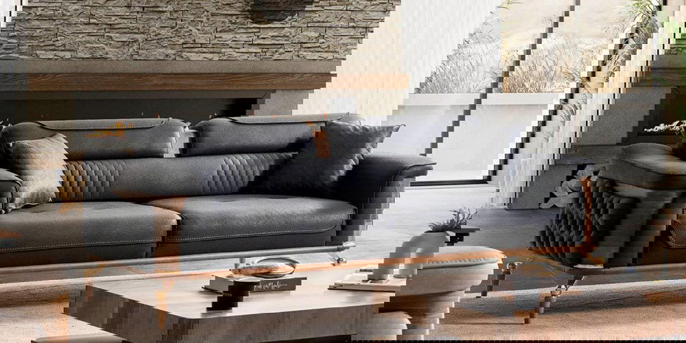 Dubai Koltuk Takımı Krem