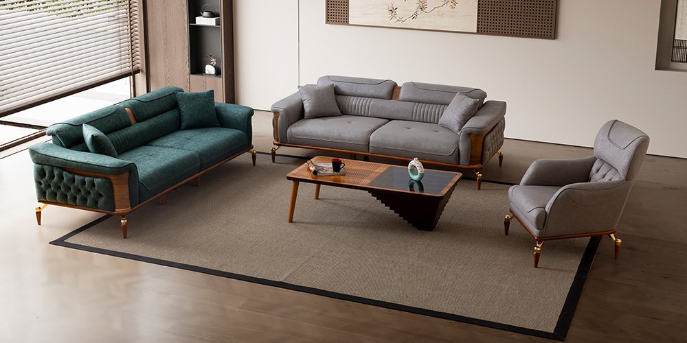 Dubai Koltuk Takımı Yeşil