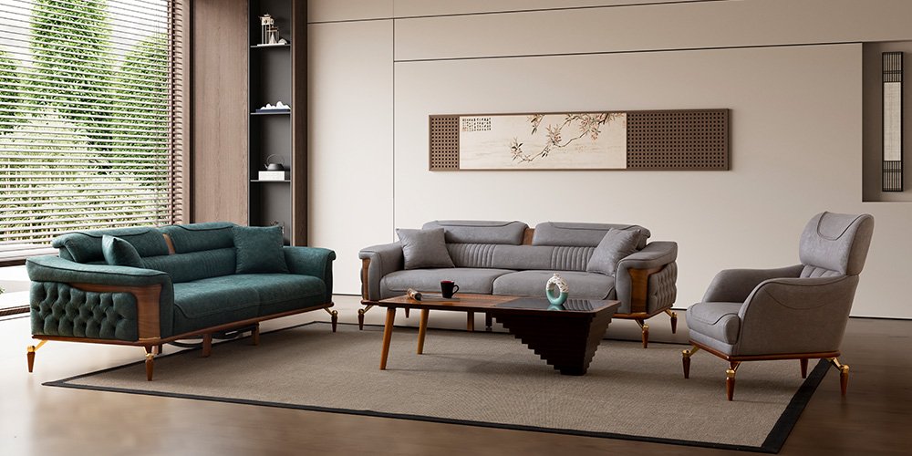 Dubai Koltuk Takımı Yeşil