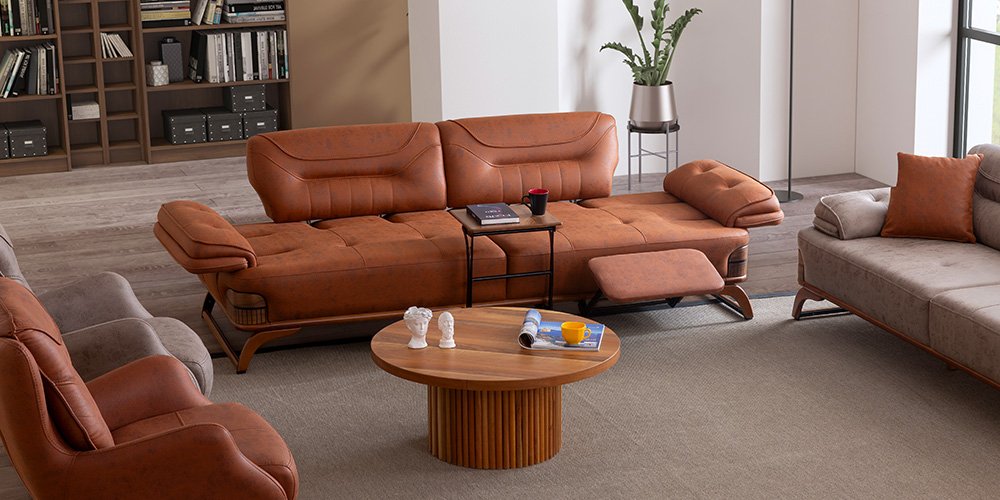 Jaguar Koltuk Takımı Kiremit