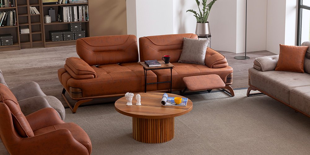 Jaguar Koltuk Takımı Kiremit