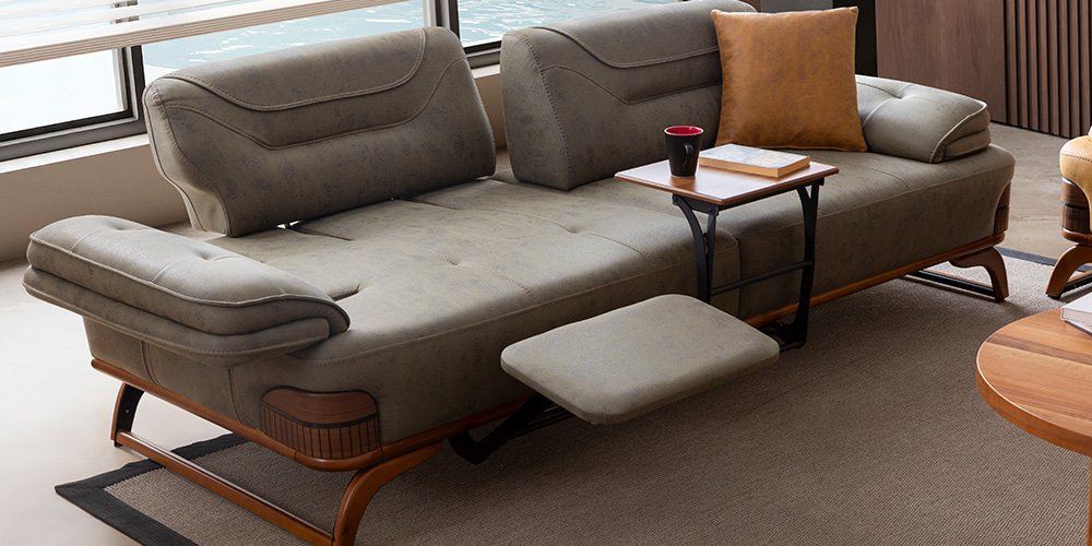 Jaguar Koltuk Takımı Sarı-Yeşil