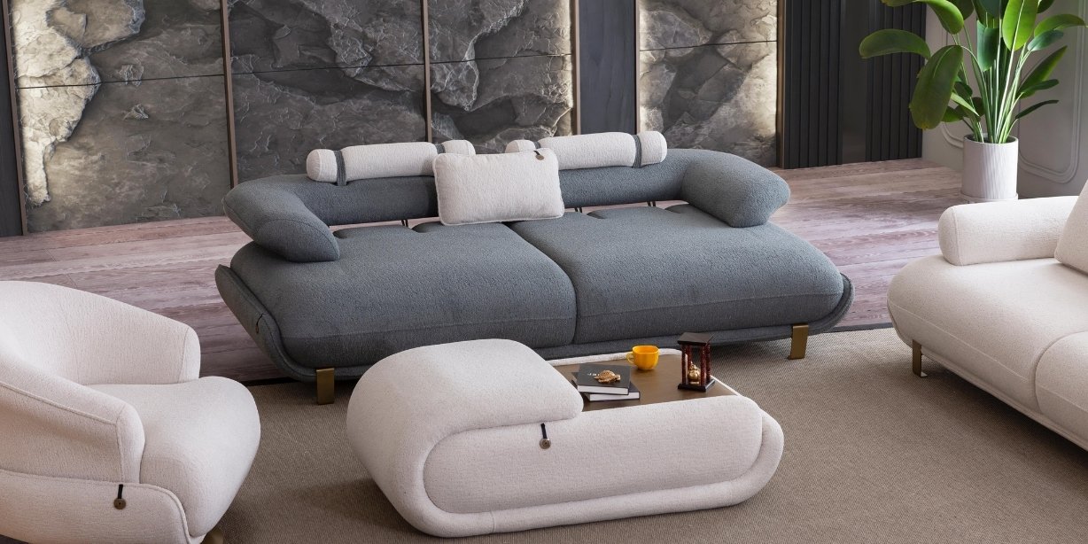 Siesta Açık Renk Koltuk Takımı