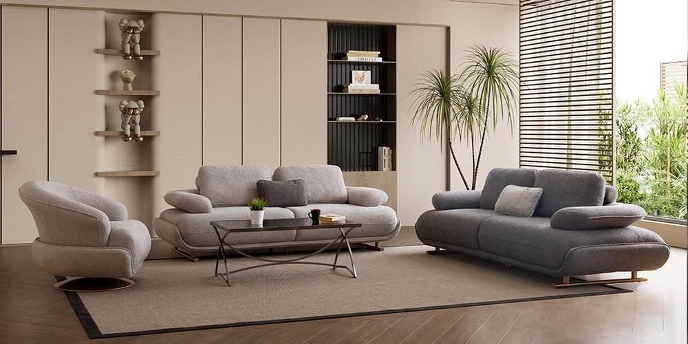 Siesta Koltuk Takımı Beyaz