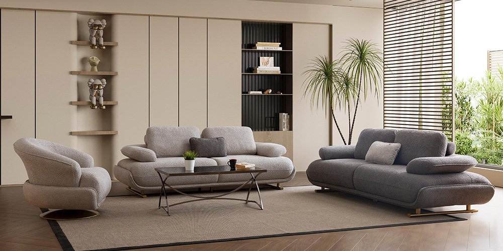 Siesta Koltuk Takımı Beyaz