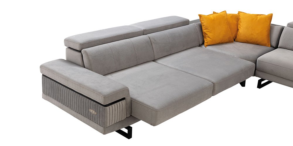 Diva Köşe Koltuk Takımı Gri