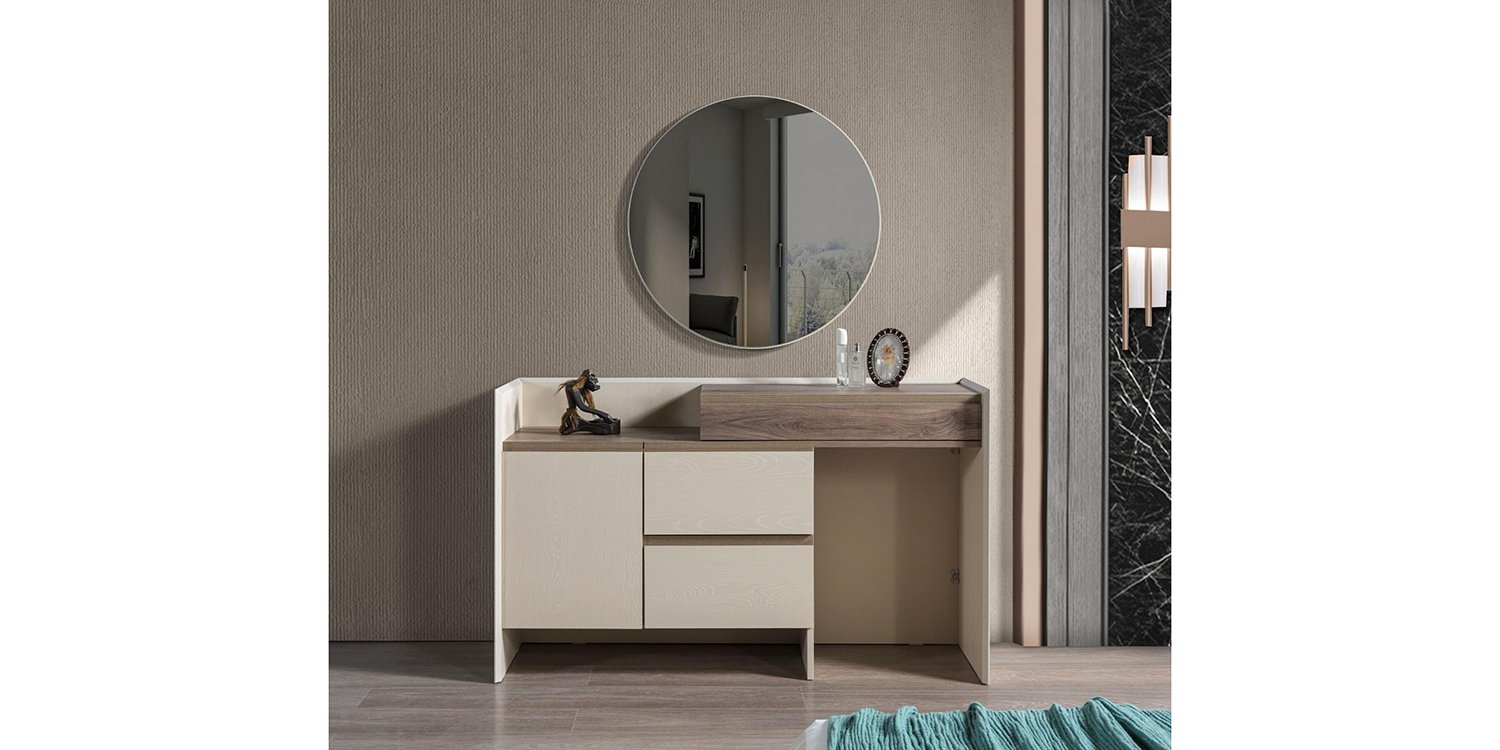 Asya Yatak Odası Takımı Ekru