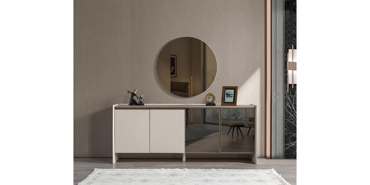 Asya Yemek Odası Takımı Ekru