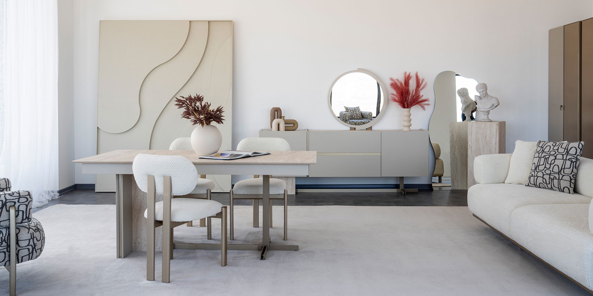 Mocha Yemek Odası Takımı