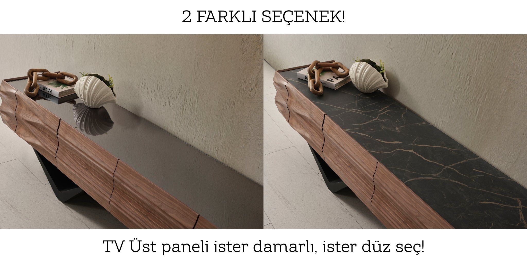 Meva Tv Ünitesi Ceviz