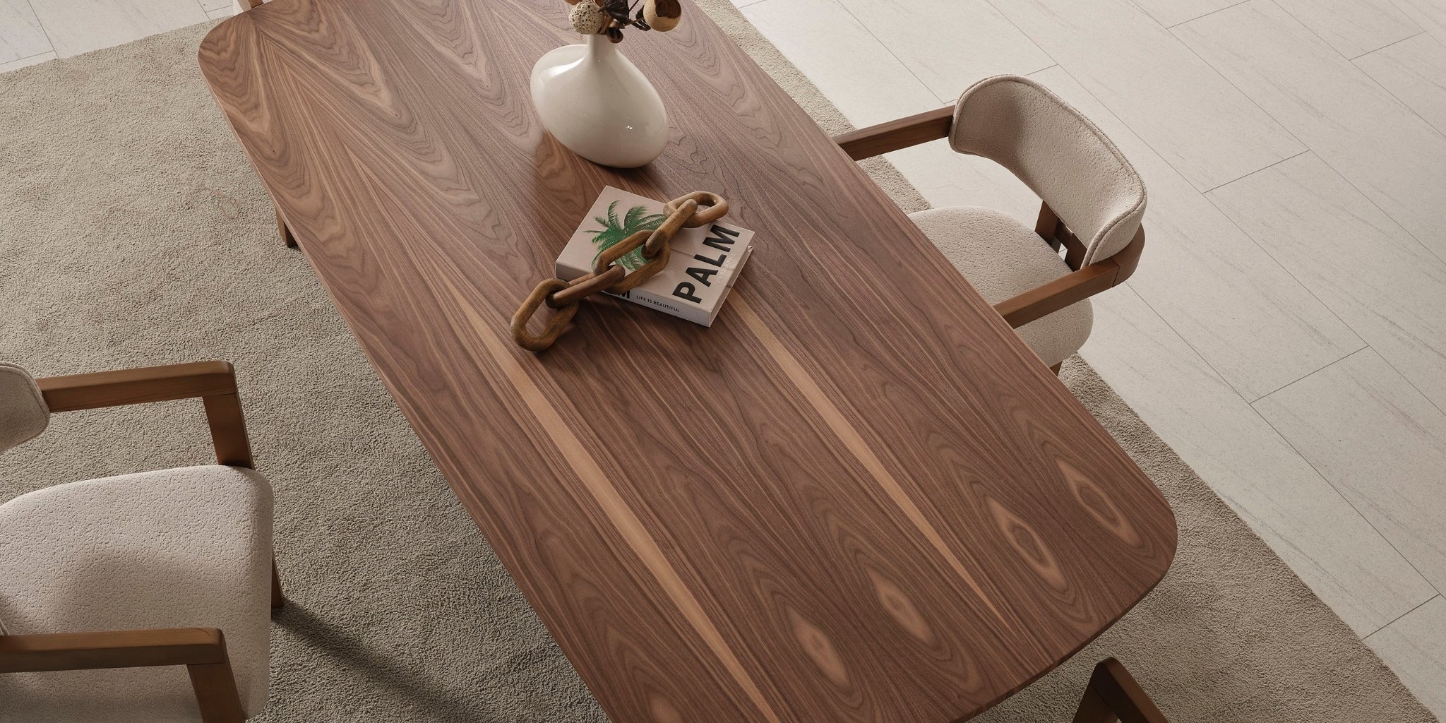 Meva Yemek Odası Takımı Ceviz