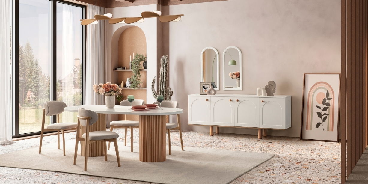 Henna Yemek Odası Takımı