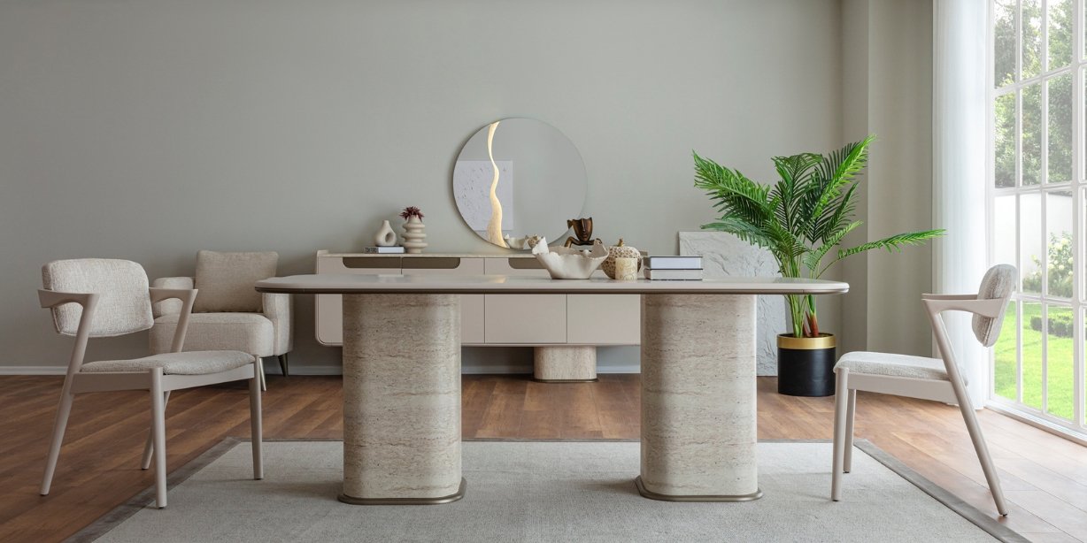 Pera Yemek Odası Takımı